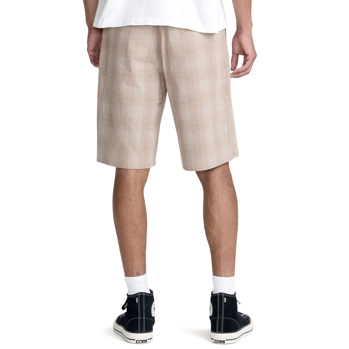 RVCA Dayshift Suiting Shorts - Dark Khaki - Image 3