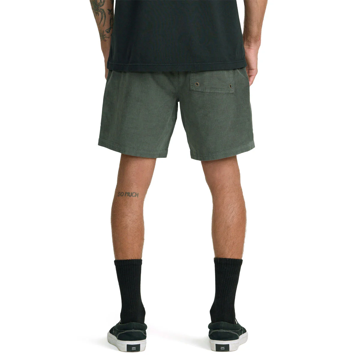 RVCA Escape Elastic Cord Shorts - Sage Leaf - Image 3