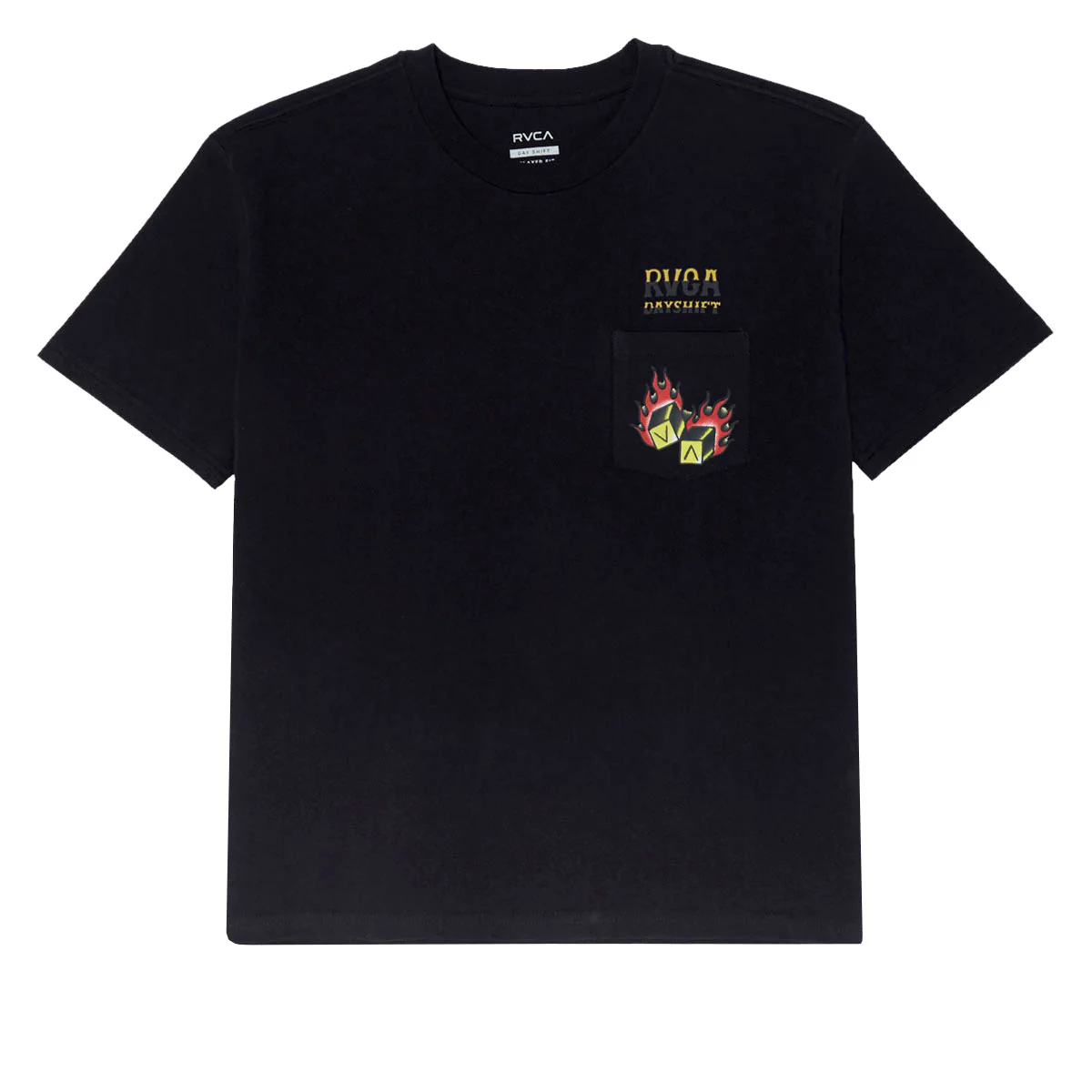 RVCA Hot Dice T-Shirt - Black