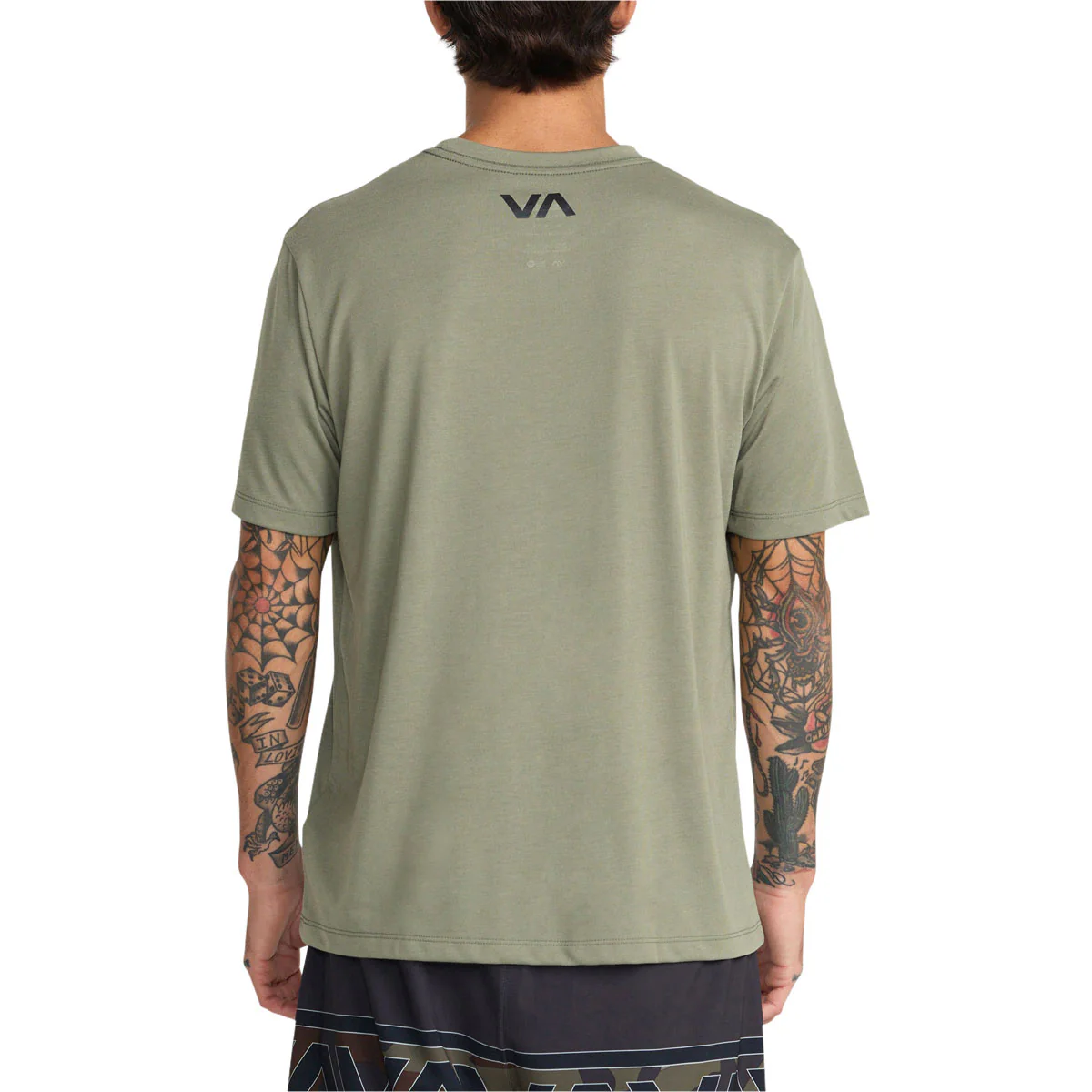 RVCA Icon T-Shirt - Army - Image 4