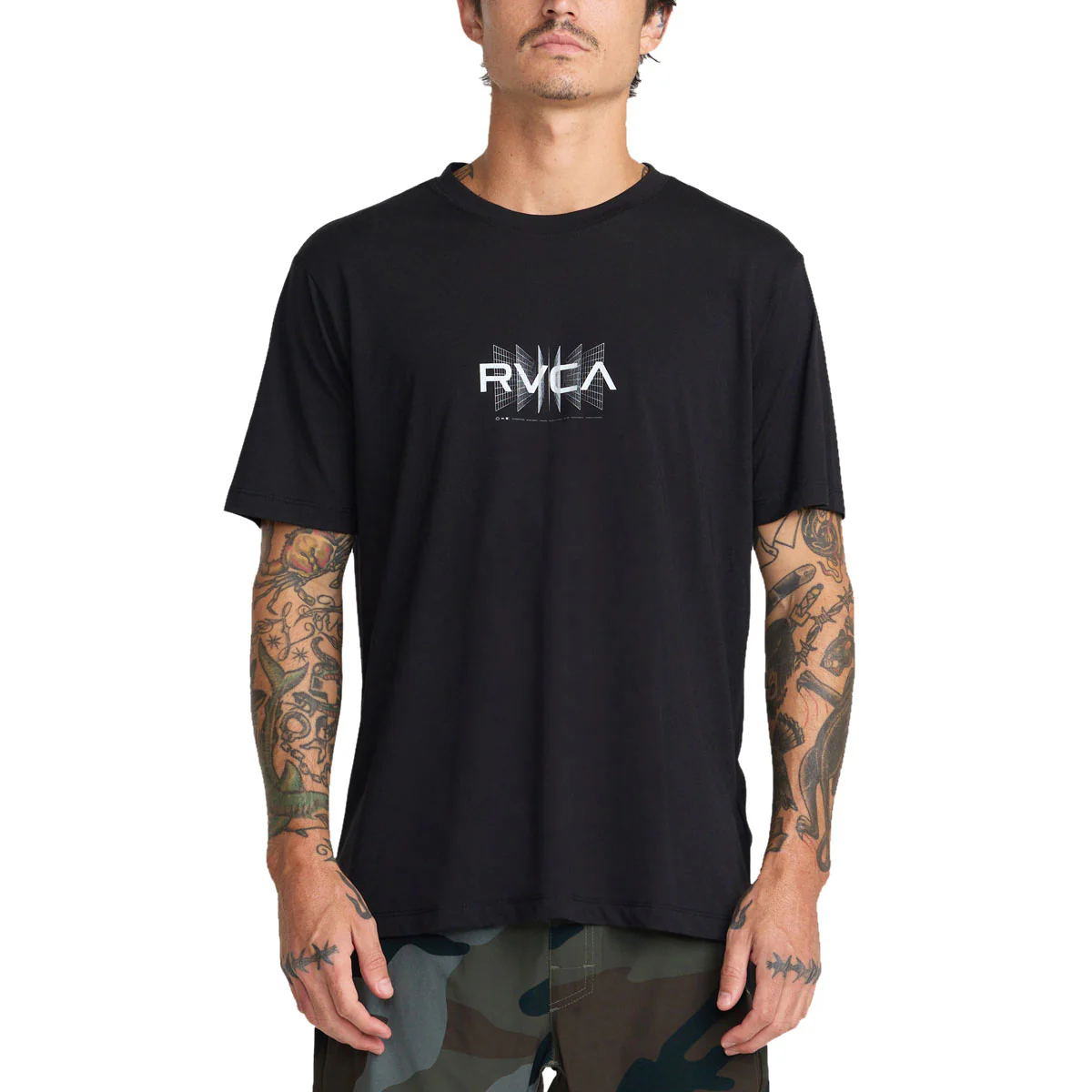 RVCA Inter RVCA T-Shirt - Black - Image 3