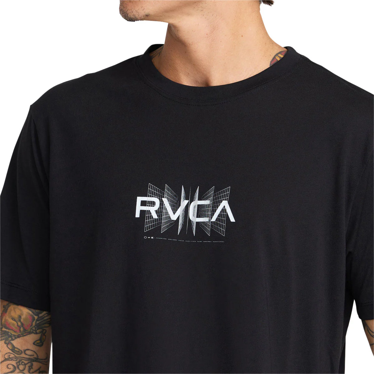 RVCA Inter RVCA T-Shirt - Black - Image 5