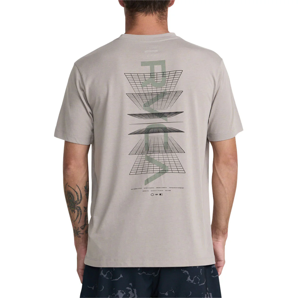RVCA Inter RVCA T-Shirt - Brown Stone - Image 4