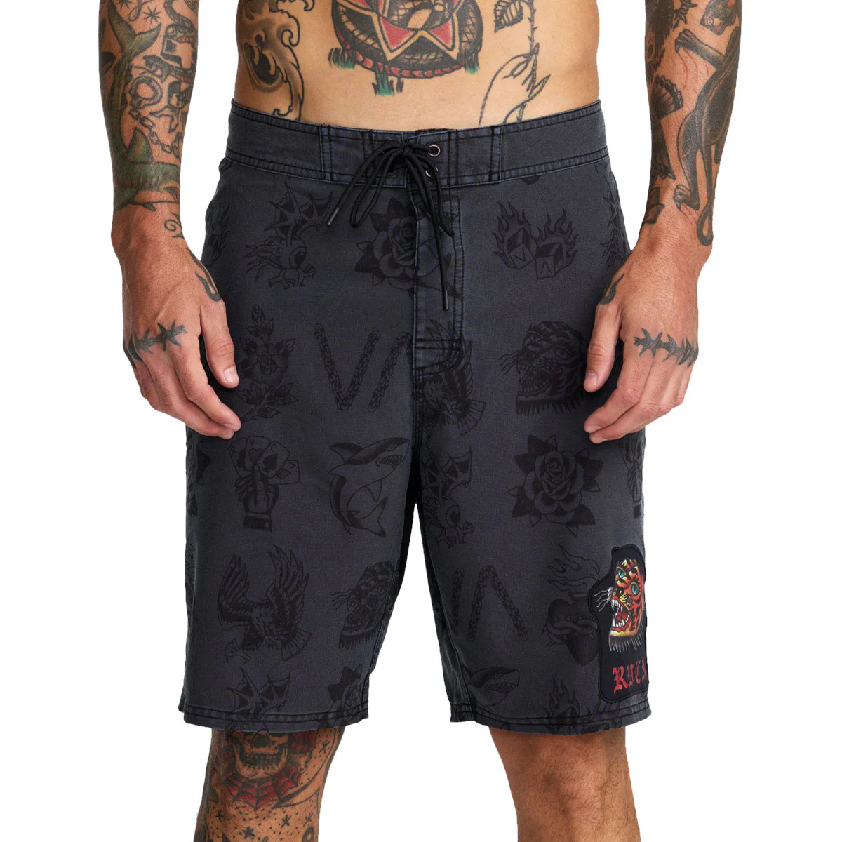 RVCA Kaleb Boardshorts - Black - Image 3