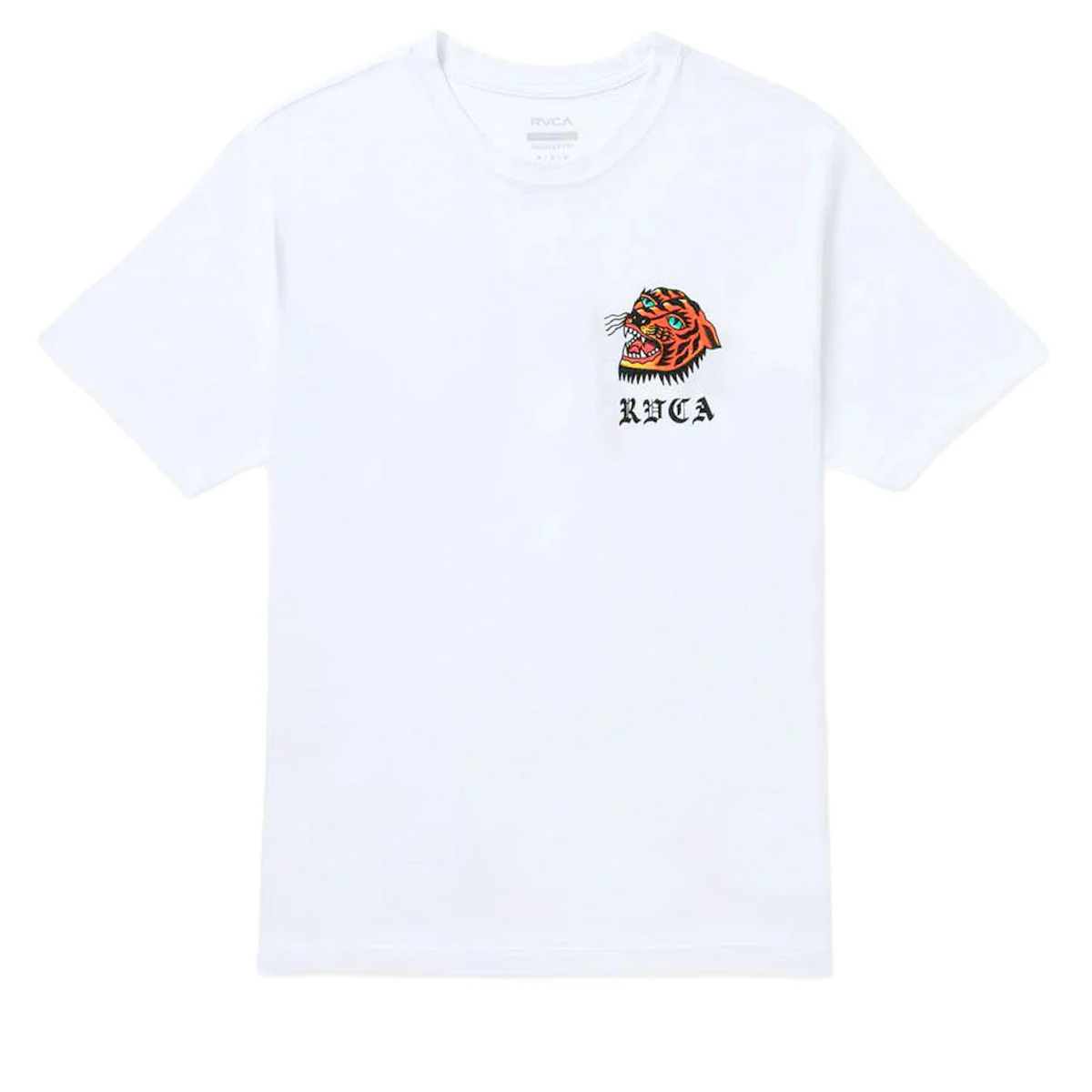 RVCA Kaleb Tiger T-Shirt - White
