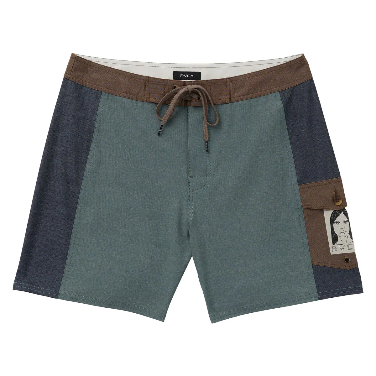 RVCA Last Days 17" Boardshorts - Balsam Green