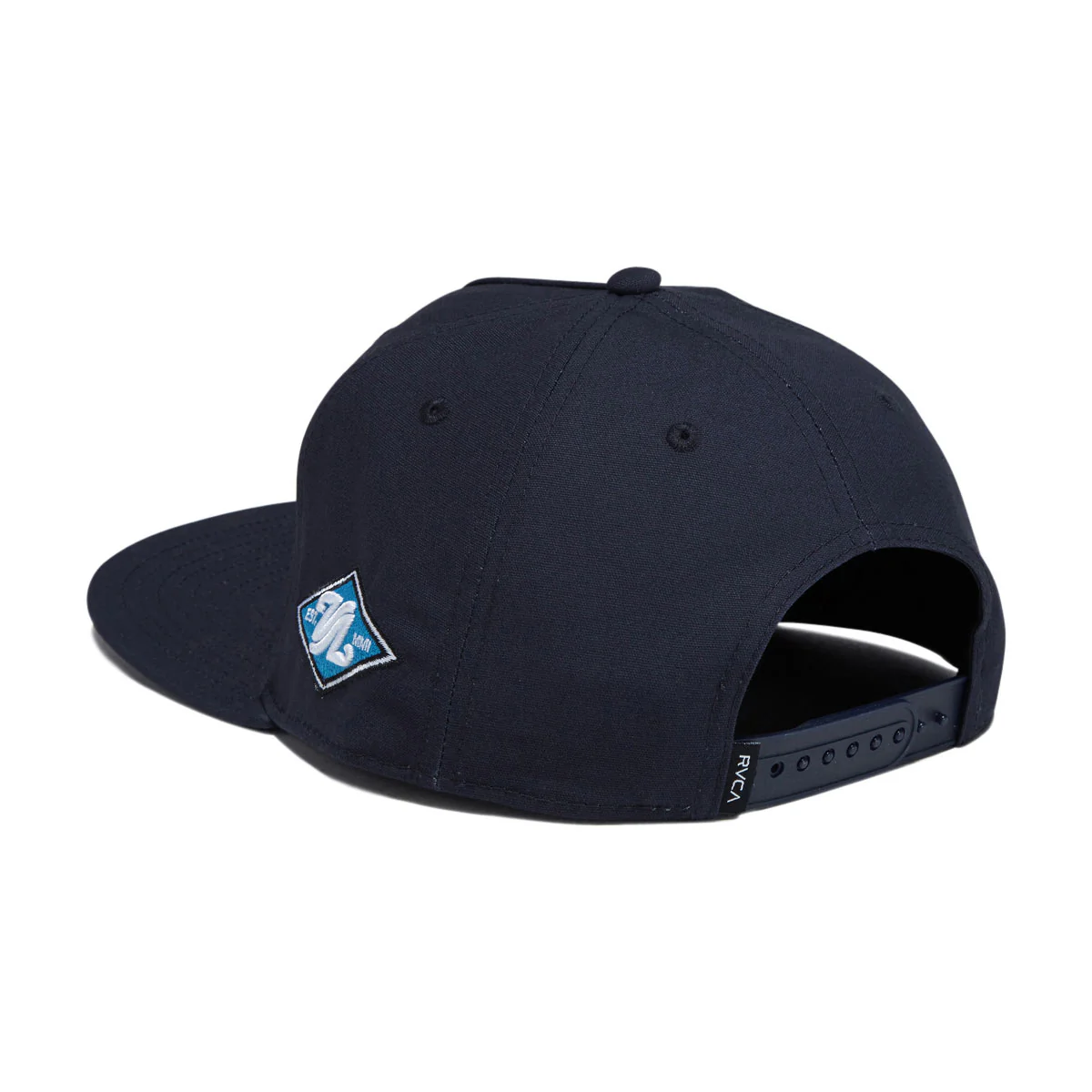 RVCA Majors Snapback Hat - Navy - Image 6