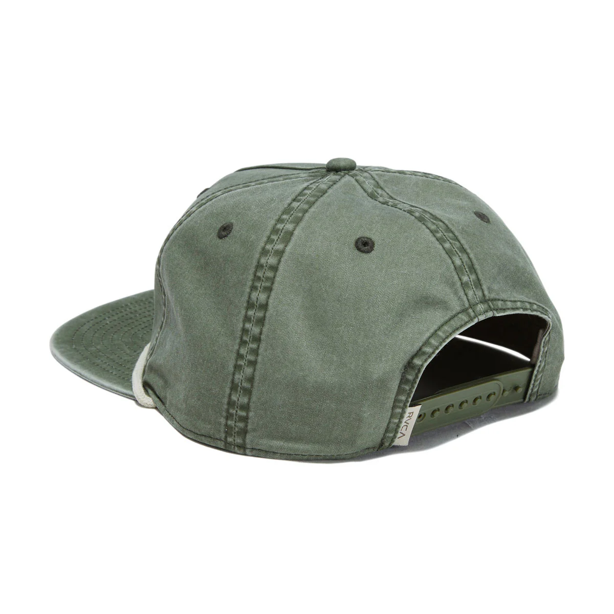 RVCA Mellow Snapback Hat - Olive - Image 2