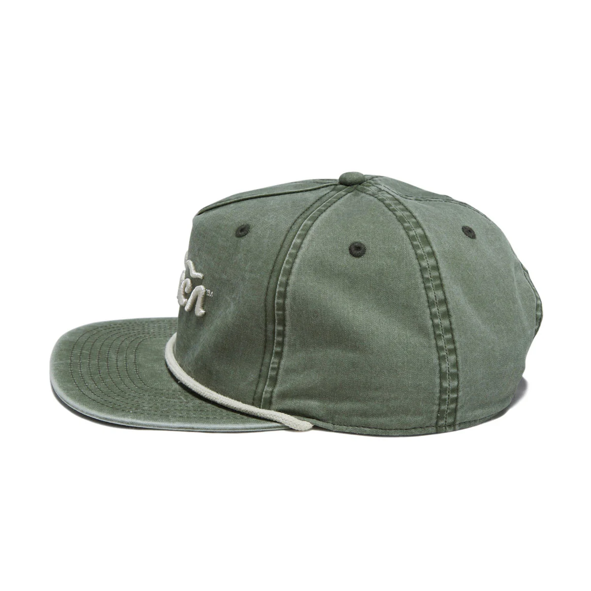 RVCA Mellow Snapback Hat - Olive - Image 3