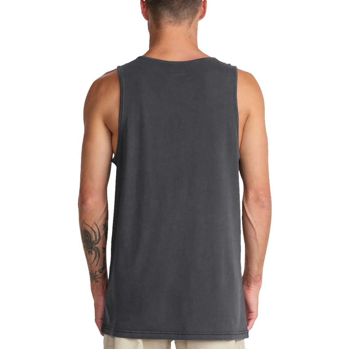 RVCA PTC 2 Pigment Tank Top - Pirate Black - Image 3