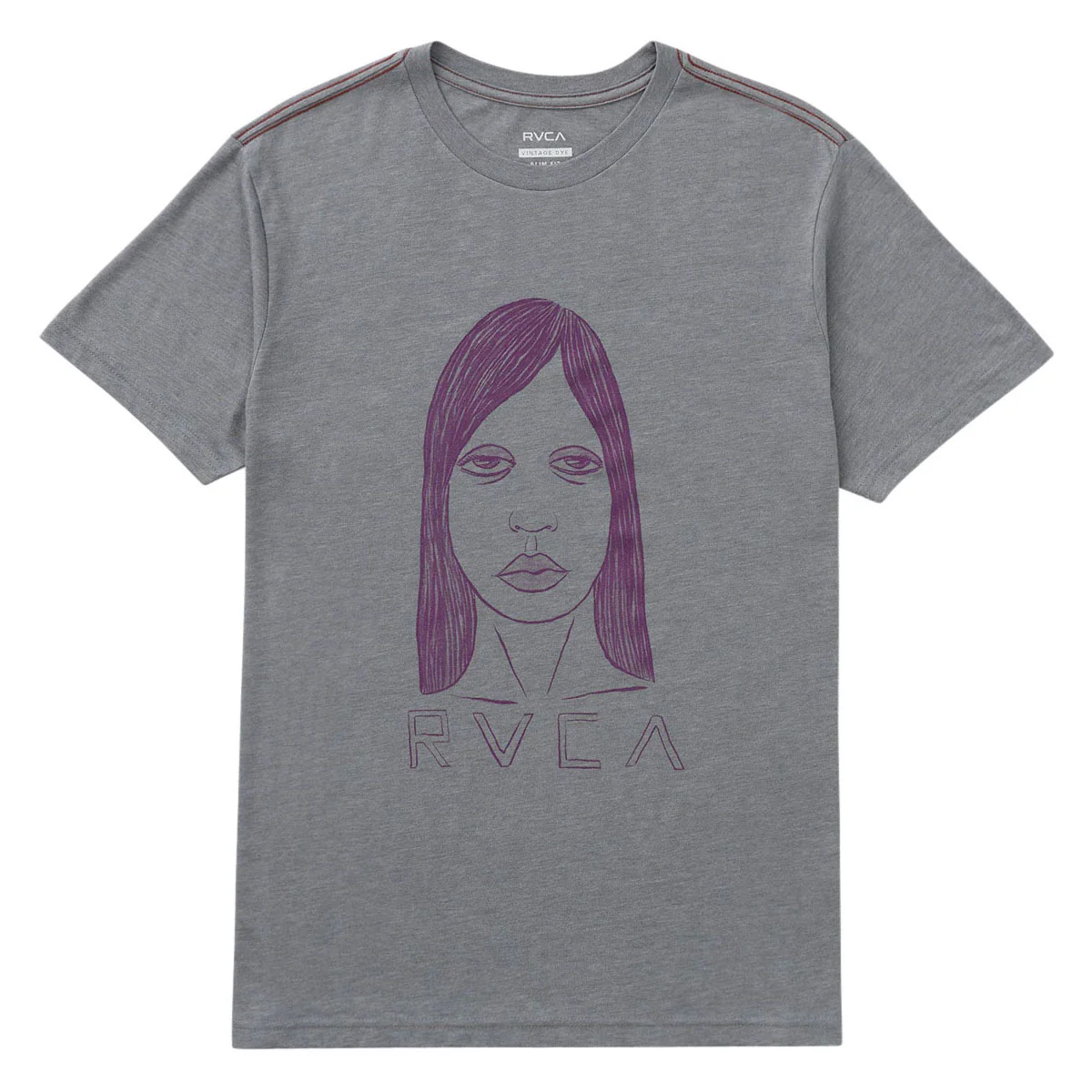 RVCA Sleepy Girl T-Shirt - Smoke