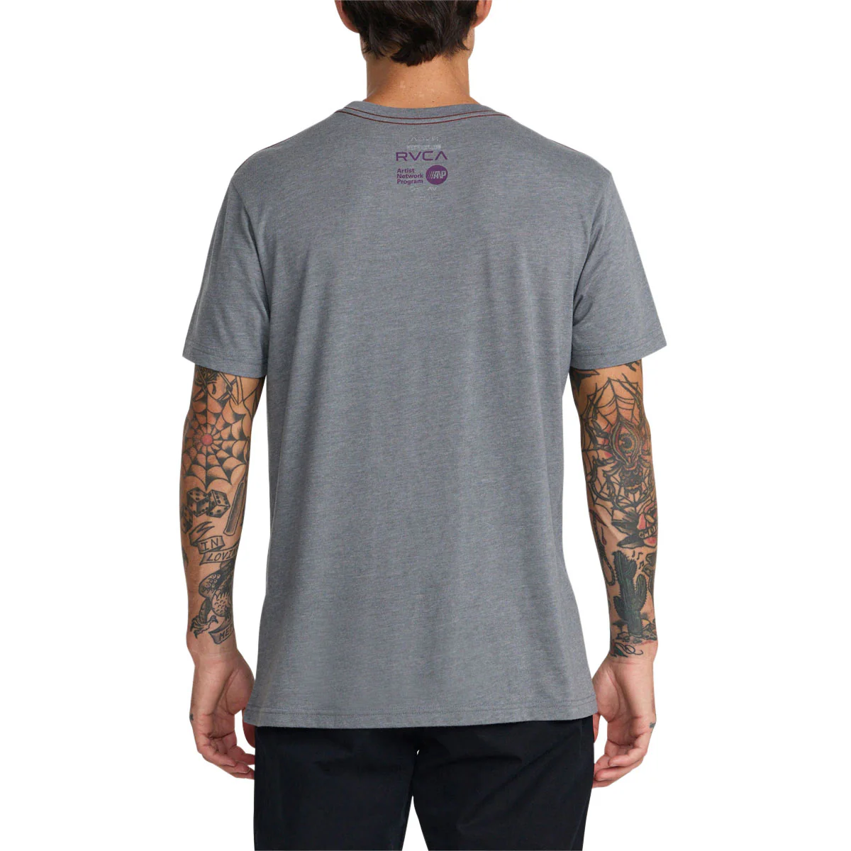 RVCA Sleepy Girl T-Shirt - Smoke - Image 4