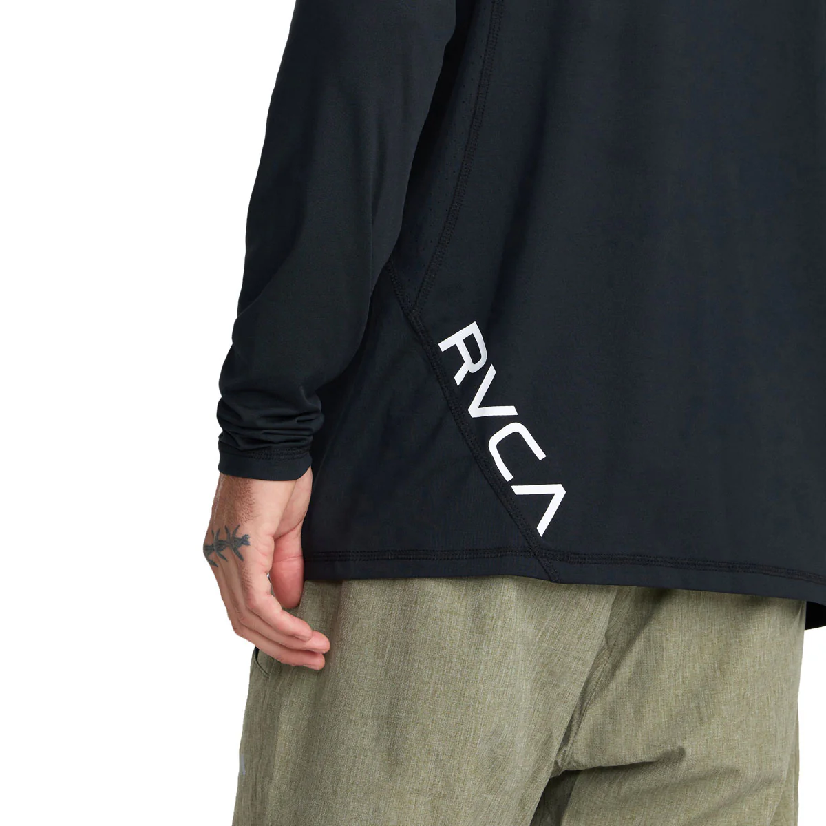 RVCA Sport Vent Long Sleeve Shirt - Black 2026 - Image 4