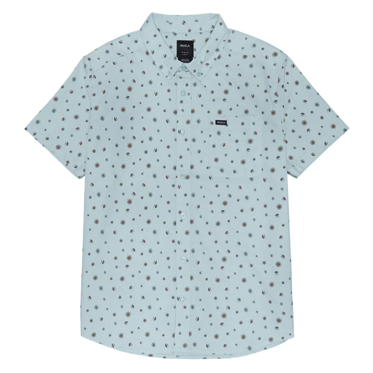 RVCA Thatll Do Print Shirt - Blue Haze