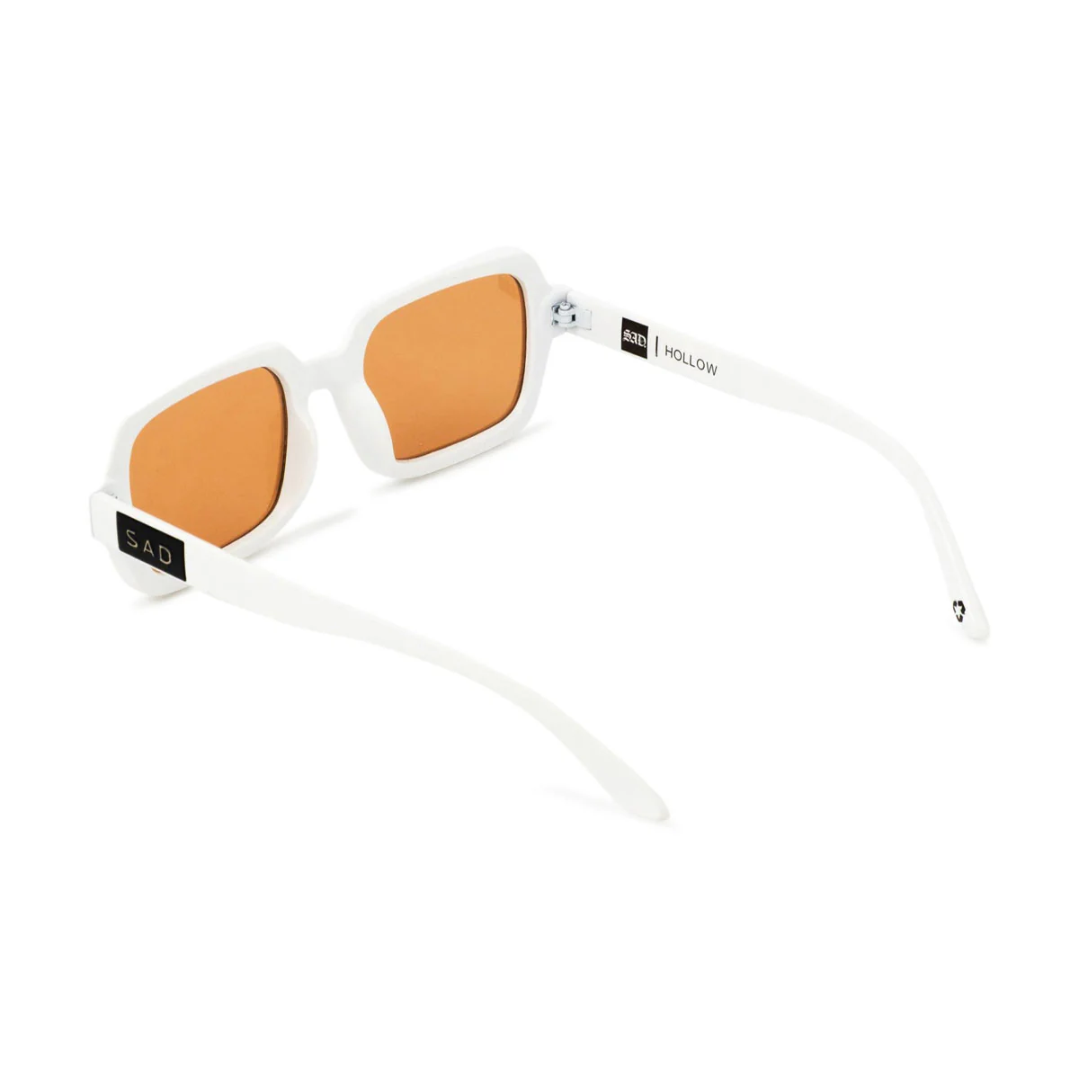 SAD Hollow Sunglasses - Cream - Image 3