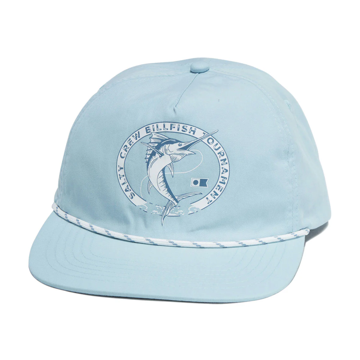 Salty Crew Shootout Snapback Hat - Clear Sky