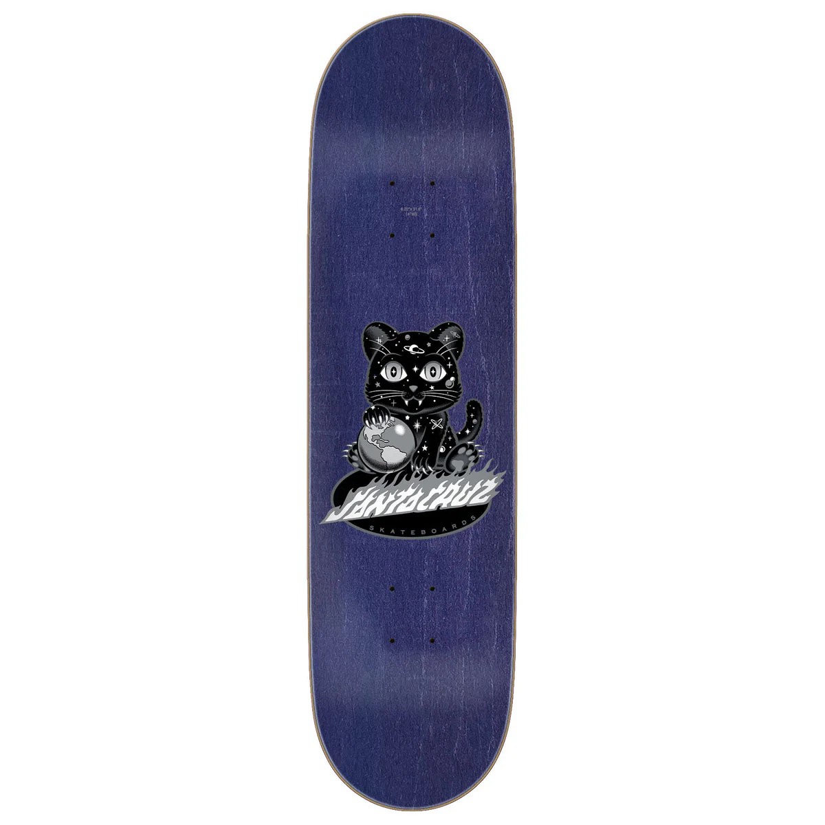Santa Cruz Asta Space Kitten Twin Pro Skateboard Deck - 8.20" - Image 2
