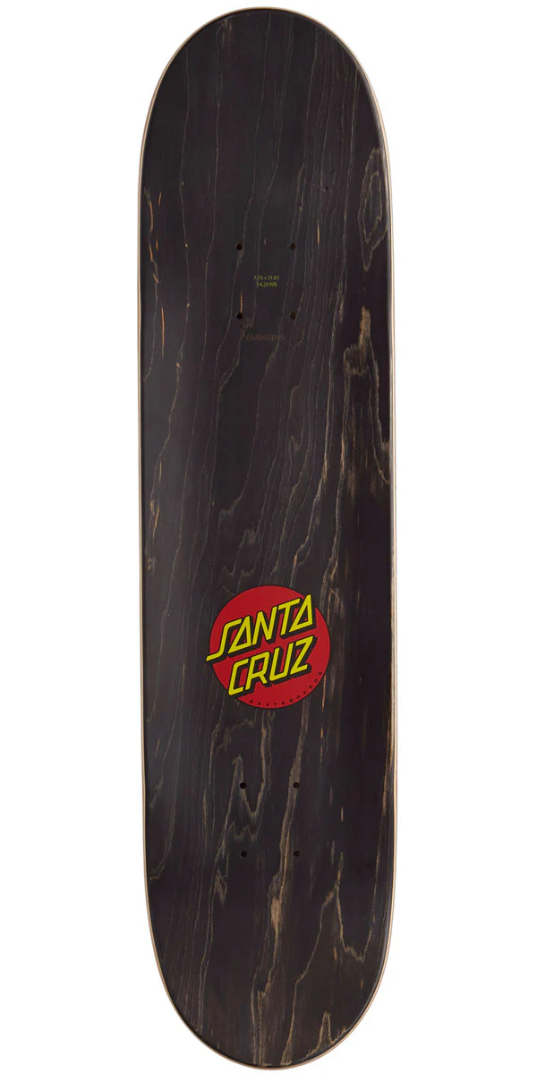 Santa Cruz Classic Dot Skateboard Deck - 8.25" - Image 2