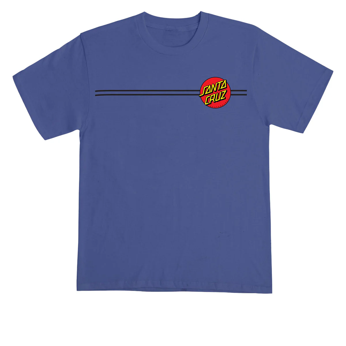 Santa Cruz Classic Dot T-Shirt - Metro Blue