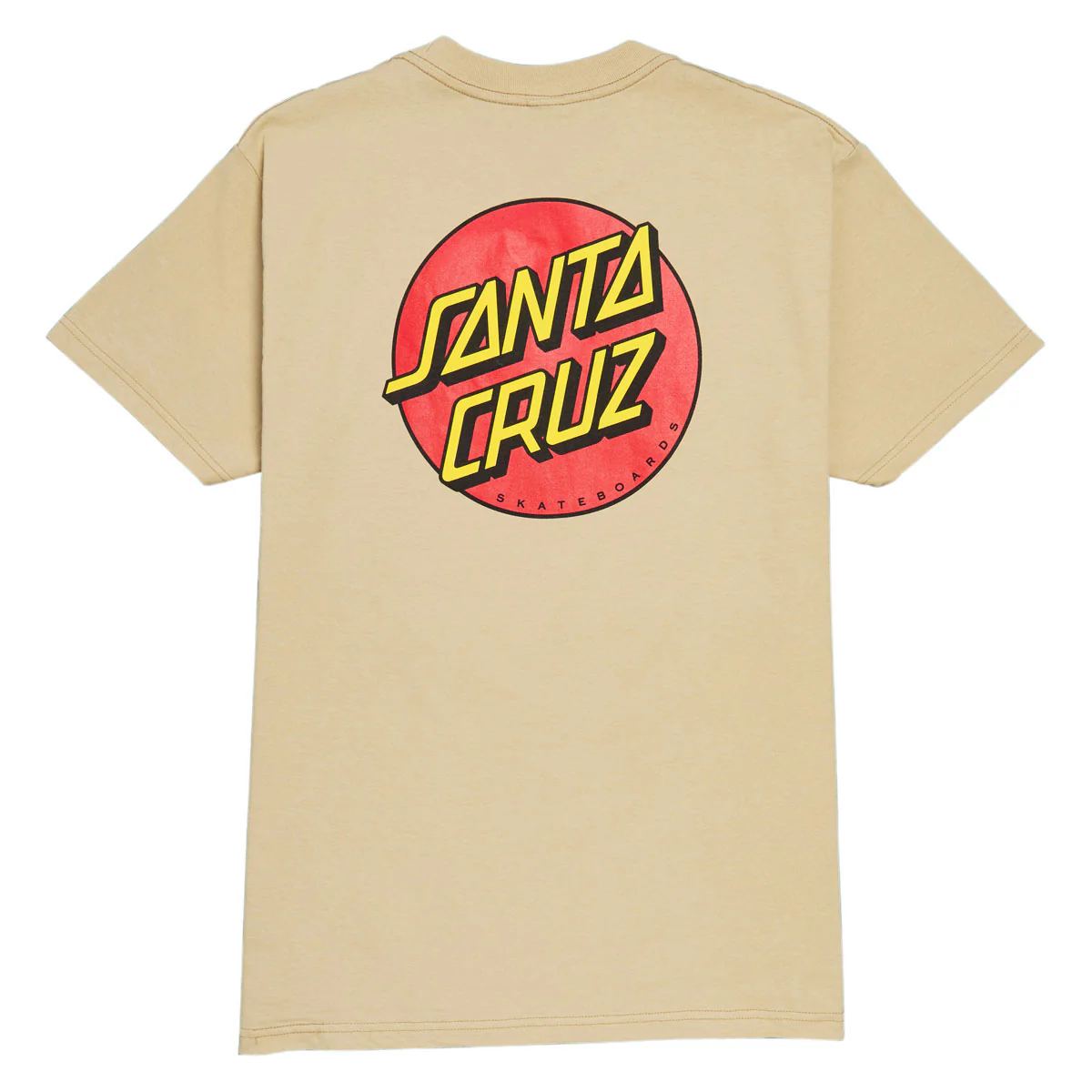 Santa Cruz Classic Dot T-Shirt - Sand - Image 2