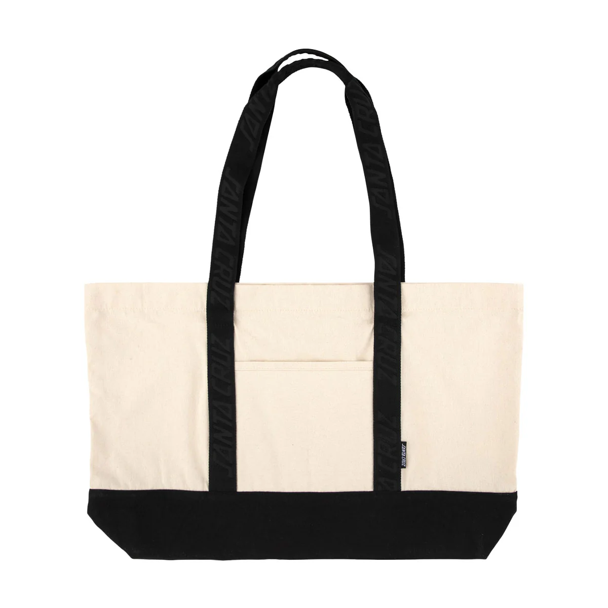Santa Cruz Classic Dot Tote Bag - Natural/Black - Image 2