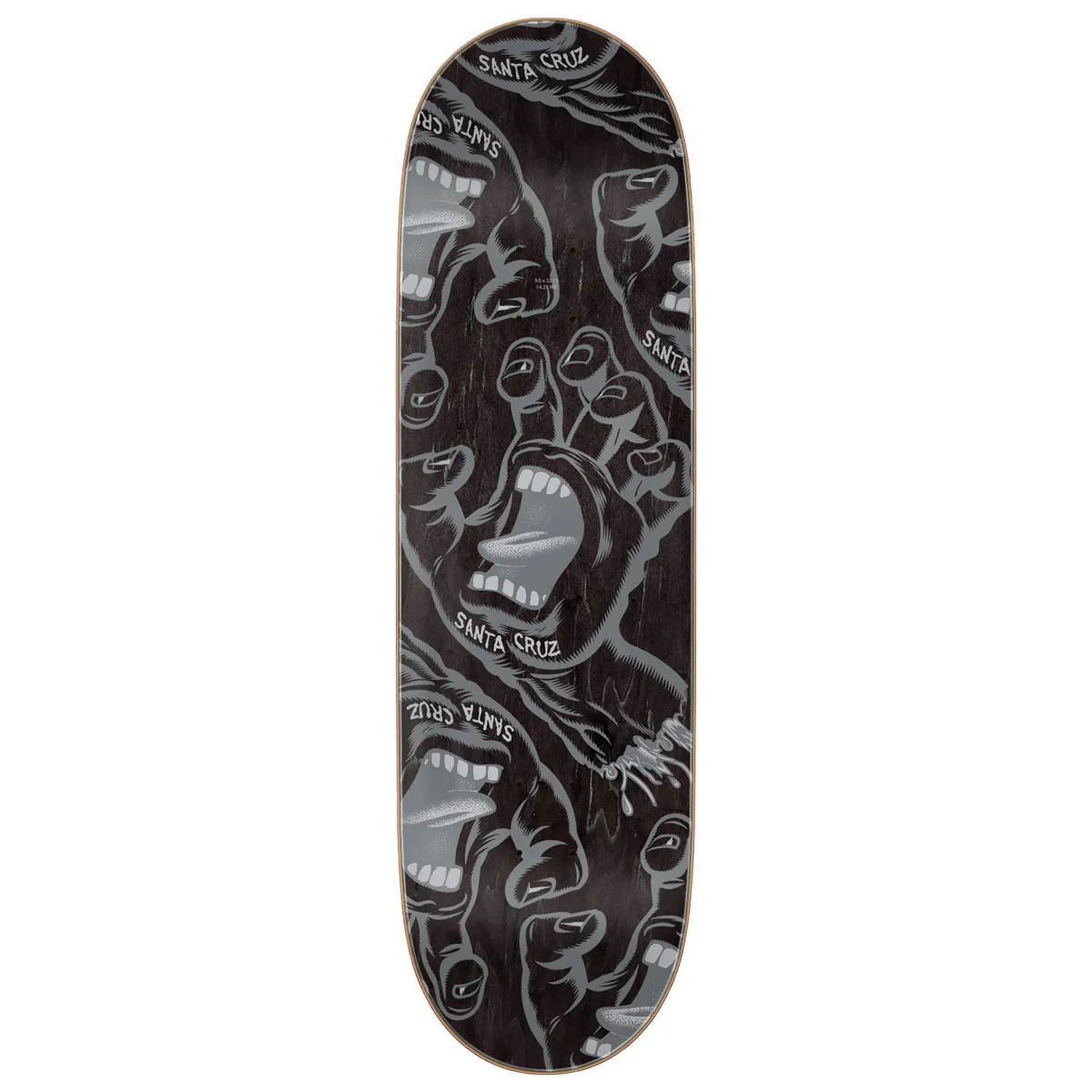 Santa Cruz Crowded Hand Skateboard Complete - 9.00" - Image 2