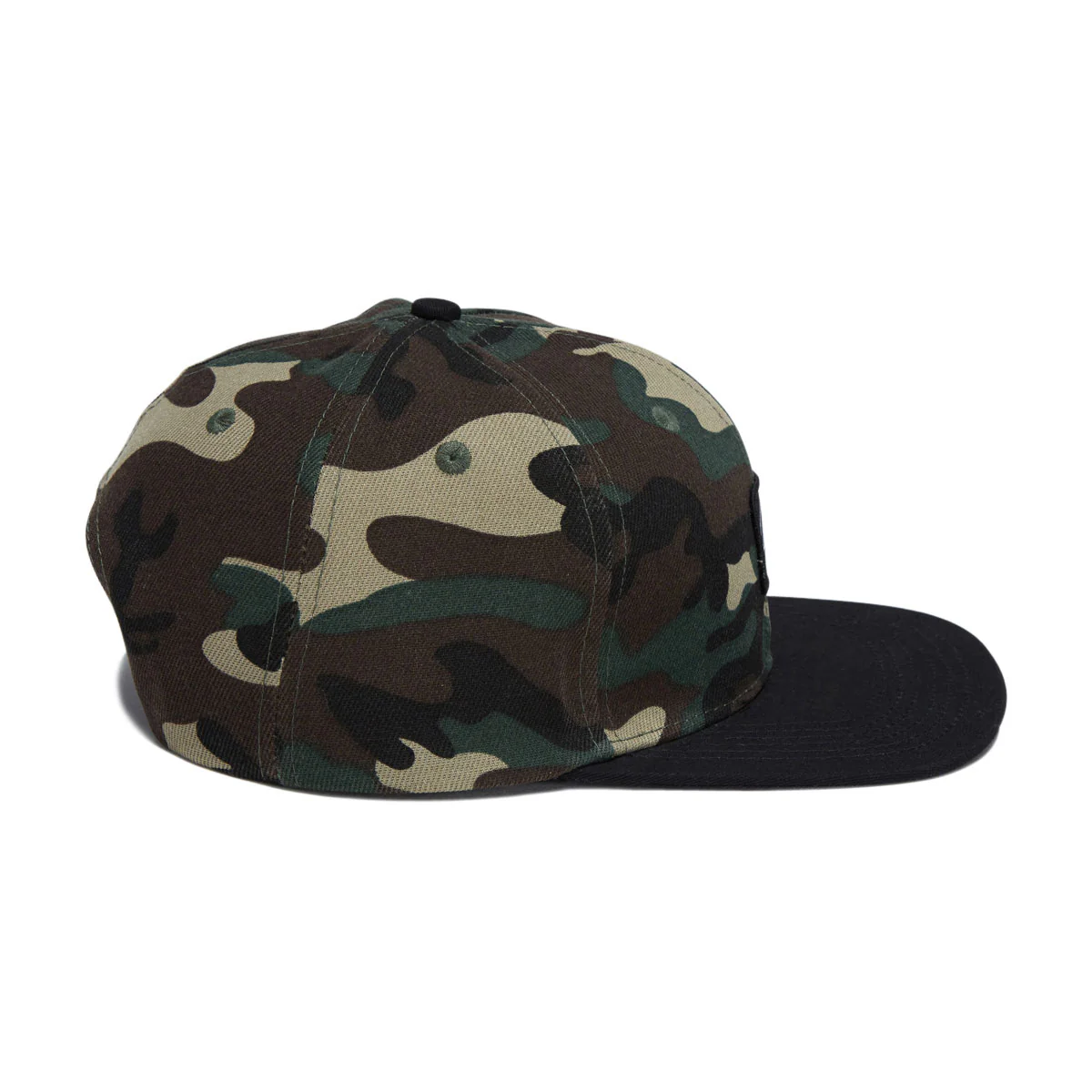 Santa Cruz Cruz Label Snapback Hat - Camo/Black - Image 3
