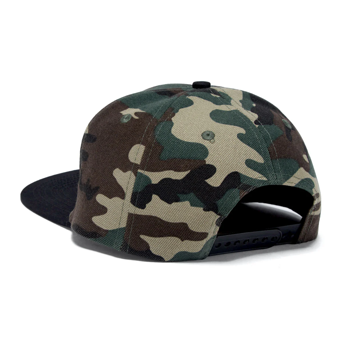 Santa Cruz Cruz Label Snapback Hat - Camo/Black - Image 5