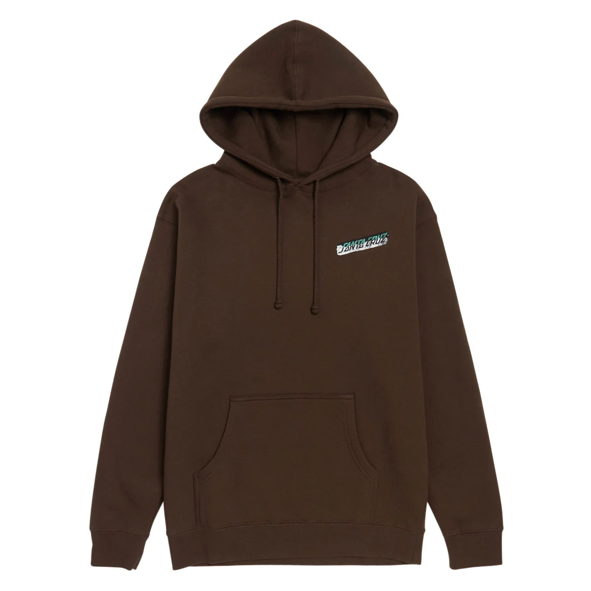 Santa Cruz Damaged Hand Hoodie - Brown - Image 2