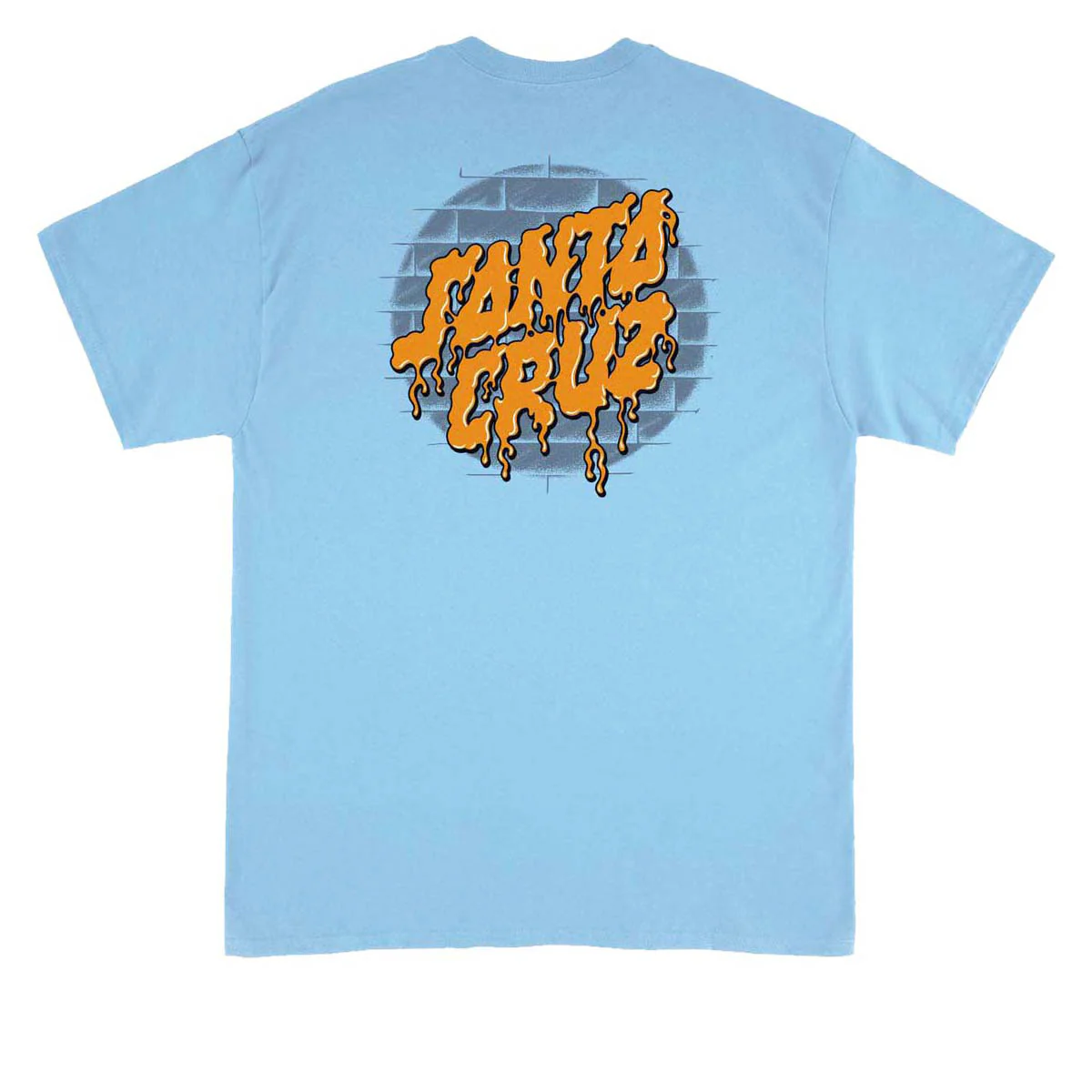 Santa Cruz Delfino Spotlight Dot T-Shirt - Sky Blue