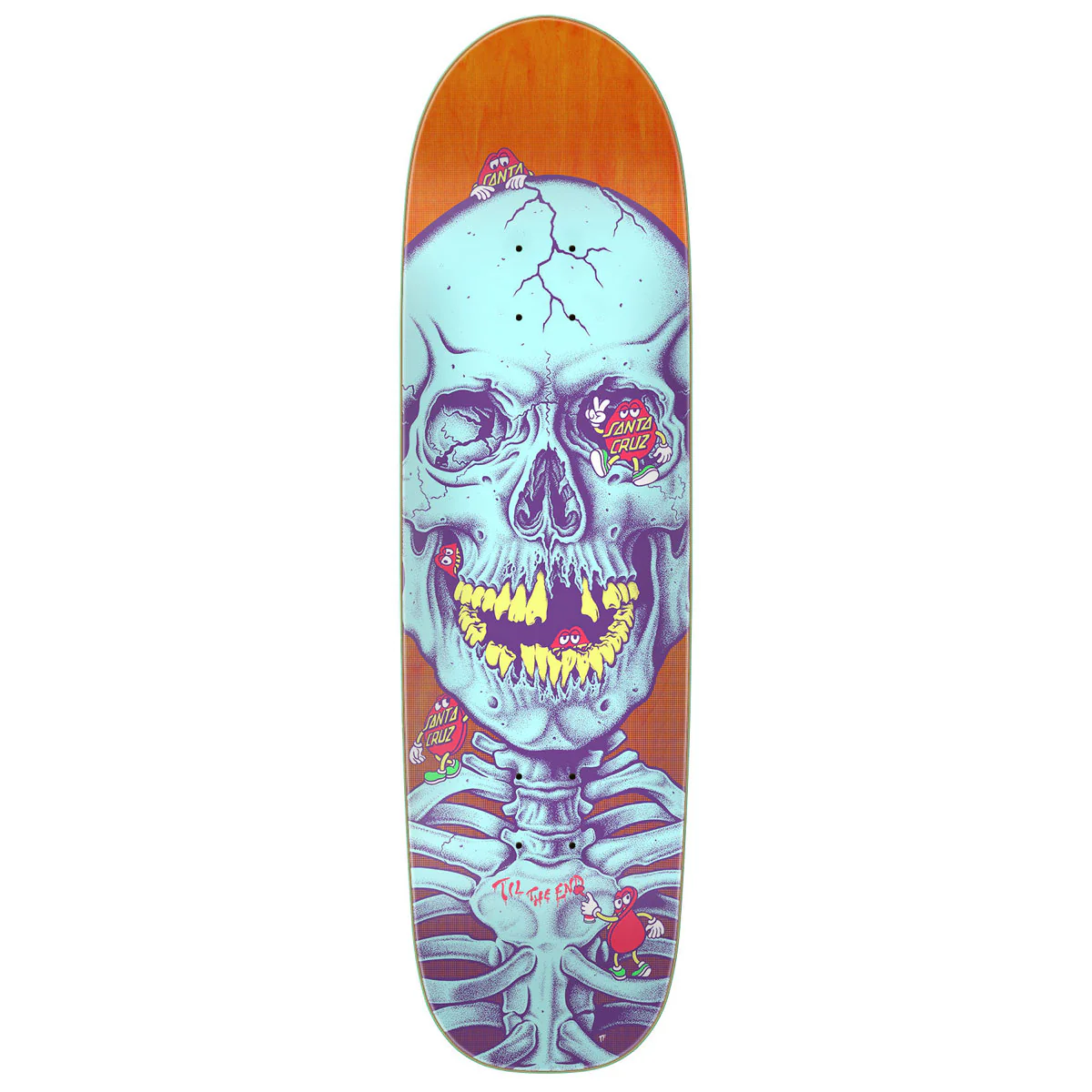 Santa Cruz Dot Dudes FeelBase Skateboard Deck - 8.50"