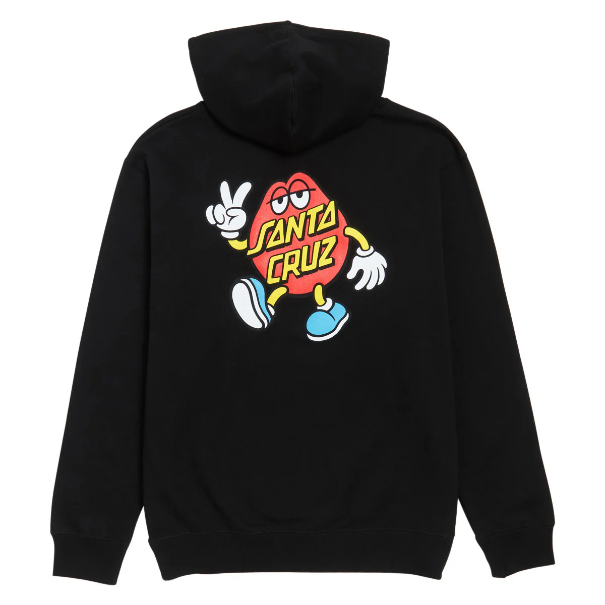 Santa Cruz Dot Guy Hoodie - Black