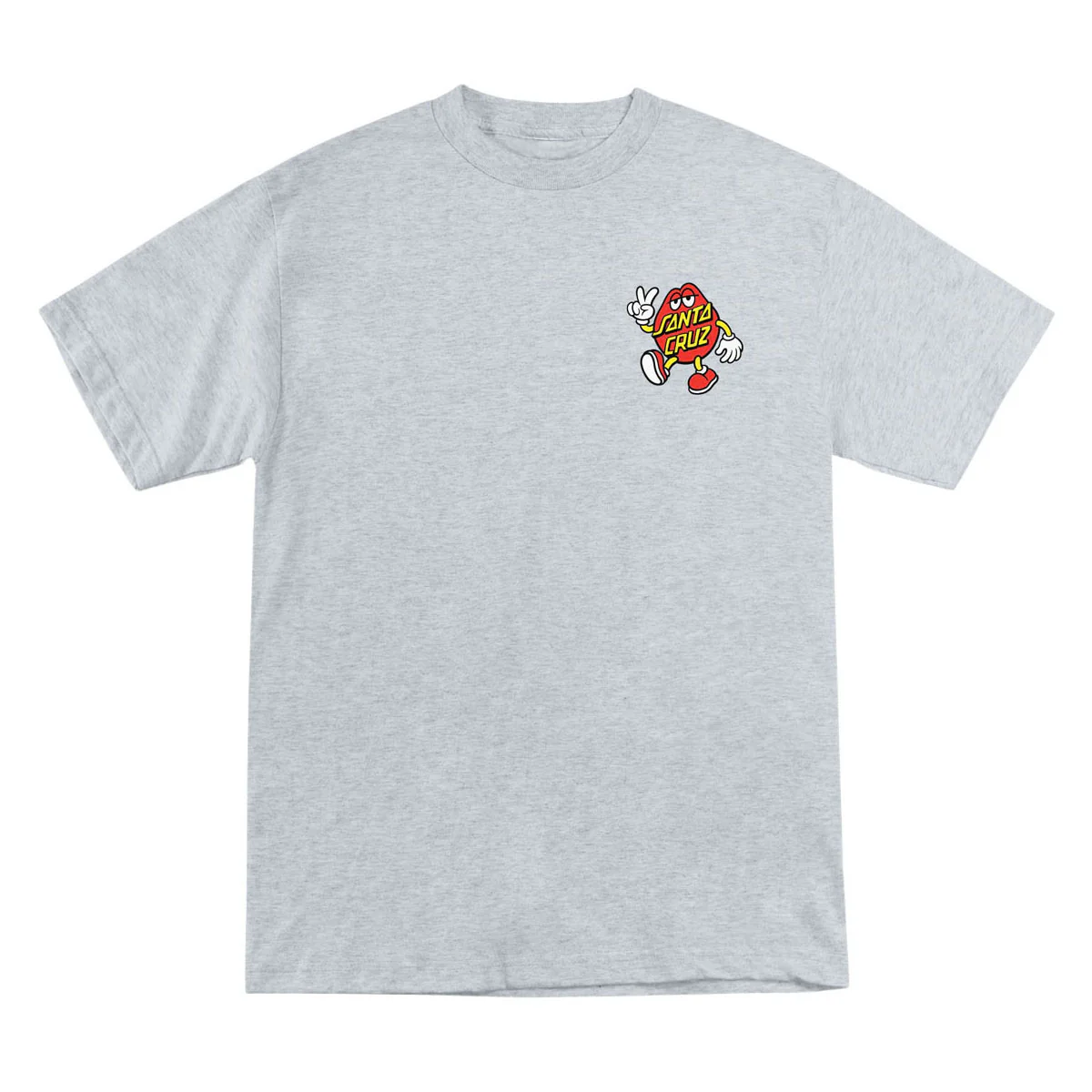 Santa Cruz Dot Guy T-Shirt - Sport Grey