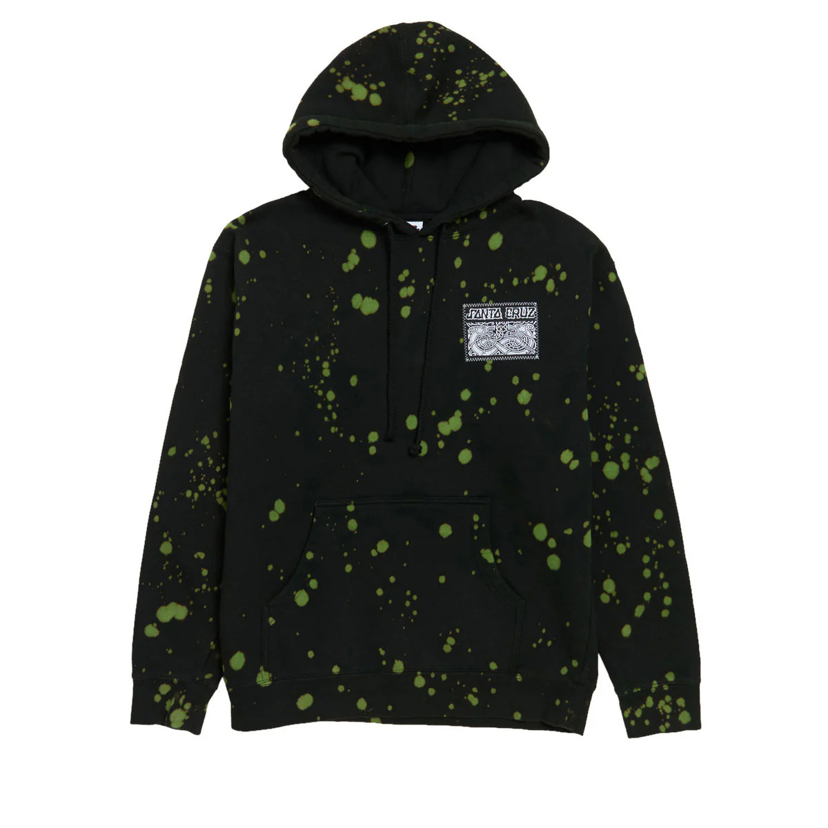 Santa Cruz Dressen Celtic Dogs Hoodie - Black Toxic Splatter
