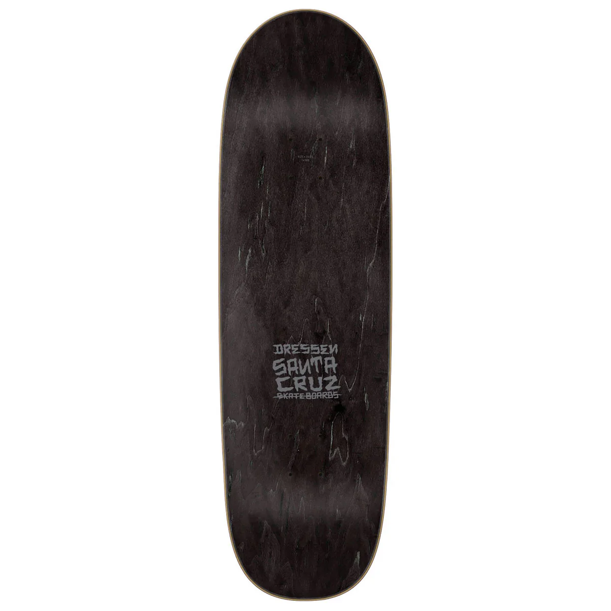 Santa Cruz Dressen Skull Rose Pro Shaped Skateboard Complete - 9.25" - Image 2