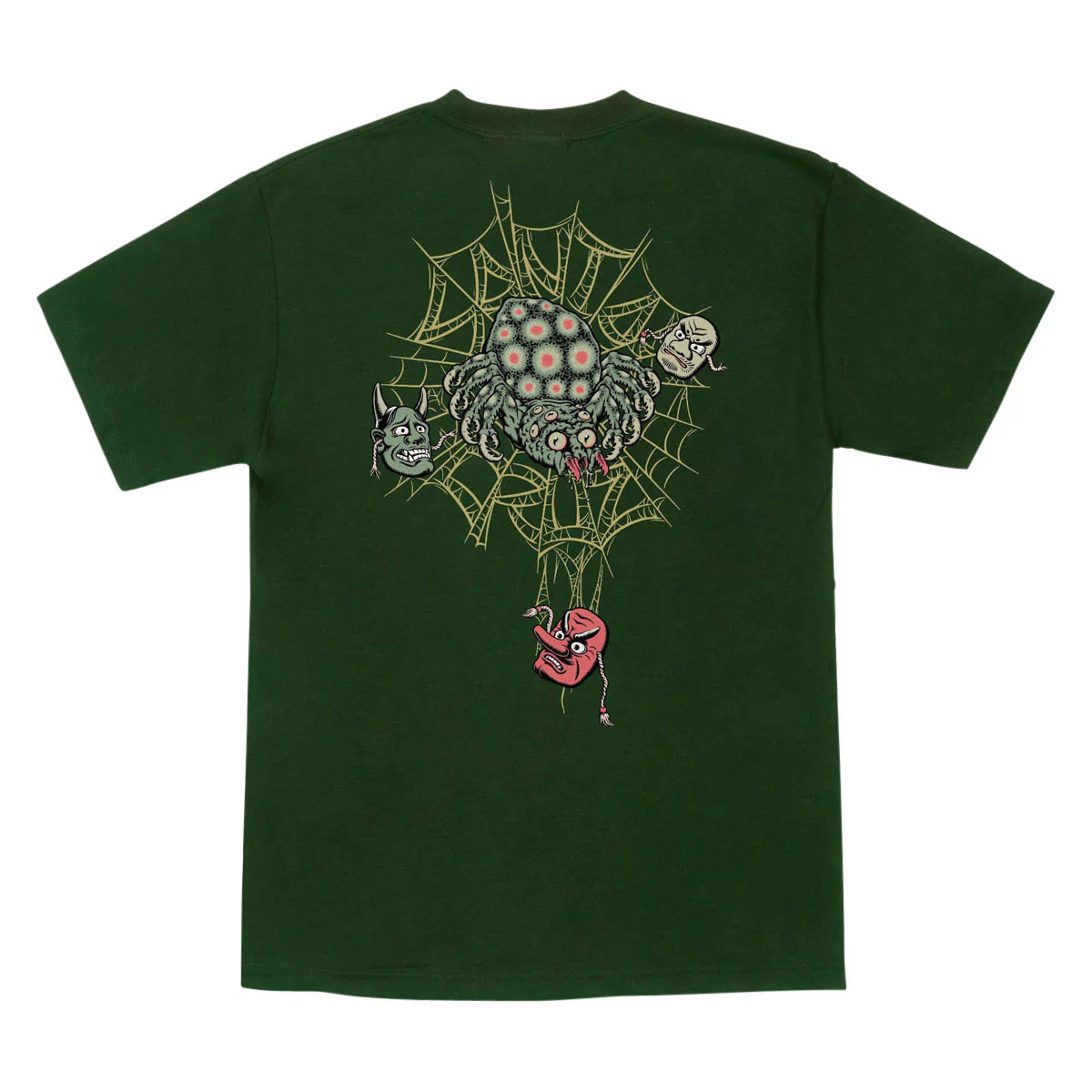 Santa Cruz Dressen Spider T-Shirt - Forest