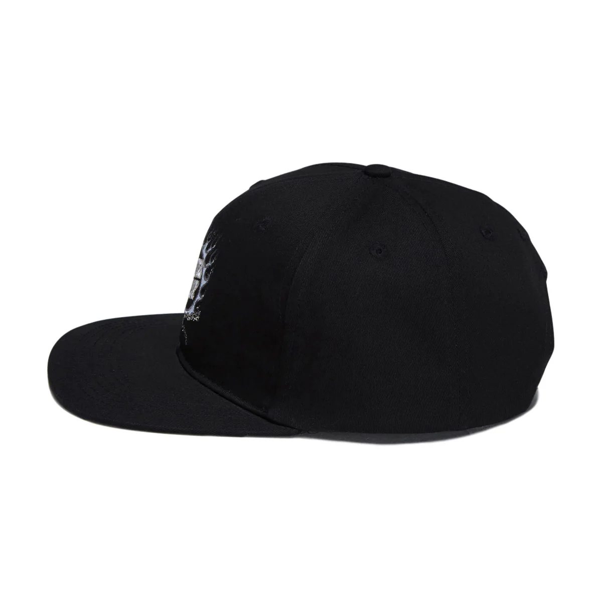 Santa Cruz Forging Dot Snapback Hat - Black - Image 3