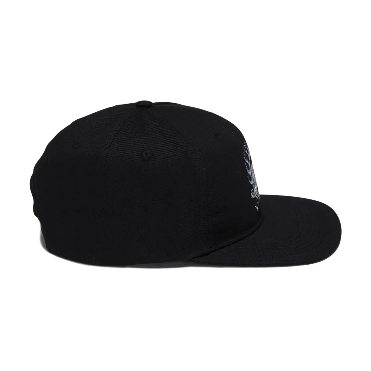 Santa Cruz Forging Dot Snapback Hat - Black - Image 4