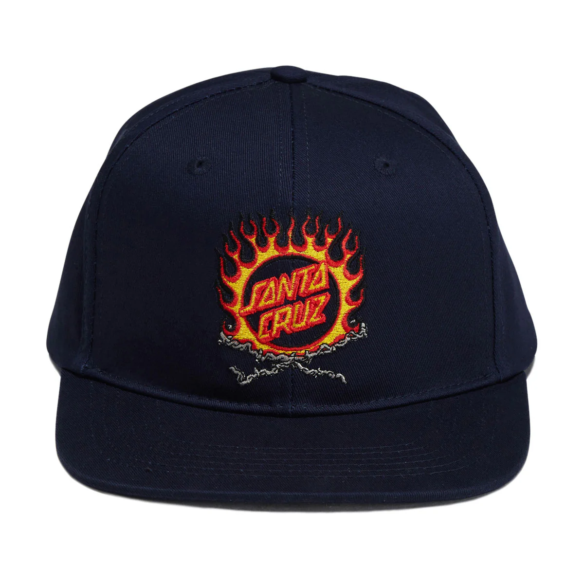 Santa Cruz Forging Dot Snapback Hat - Navy - Image 5