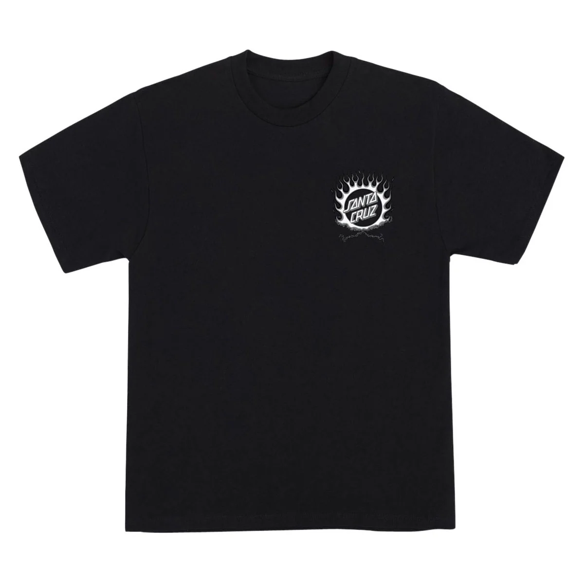 Santa Cruz Forging Dot T-Shirt - Black - Image 2