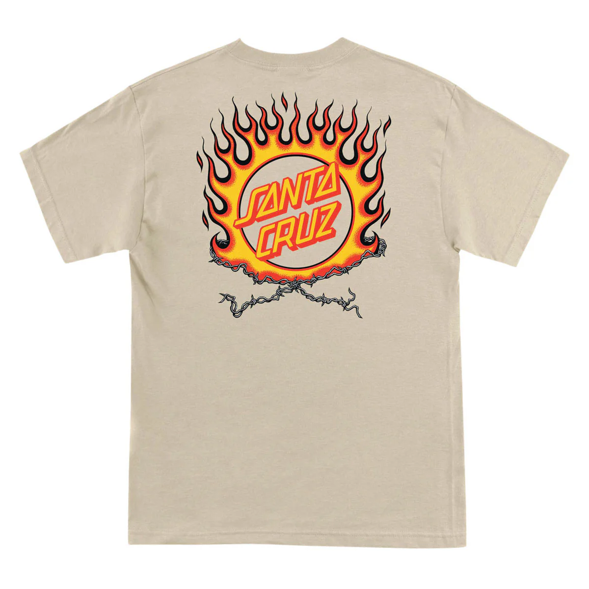 Santa Cruz Forging Dot T-Shirt - Sand