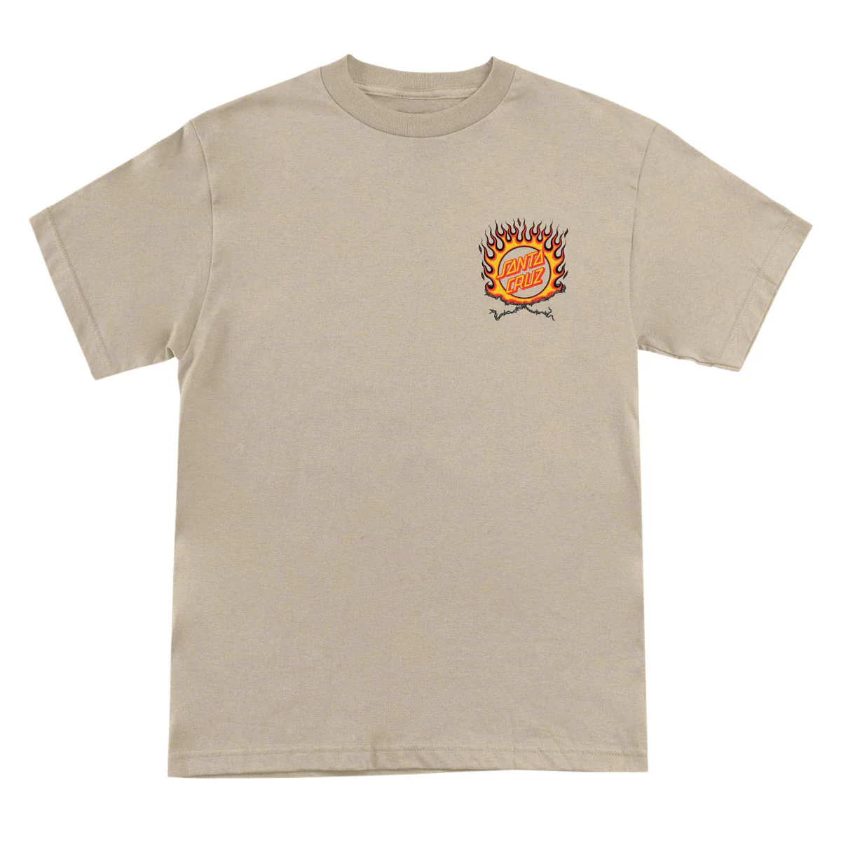 Santa Cruz Forging Dot T-Shirt - Sand - Image 2