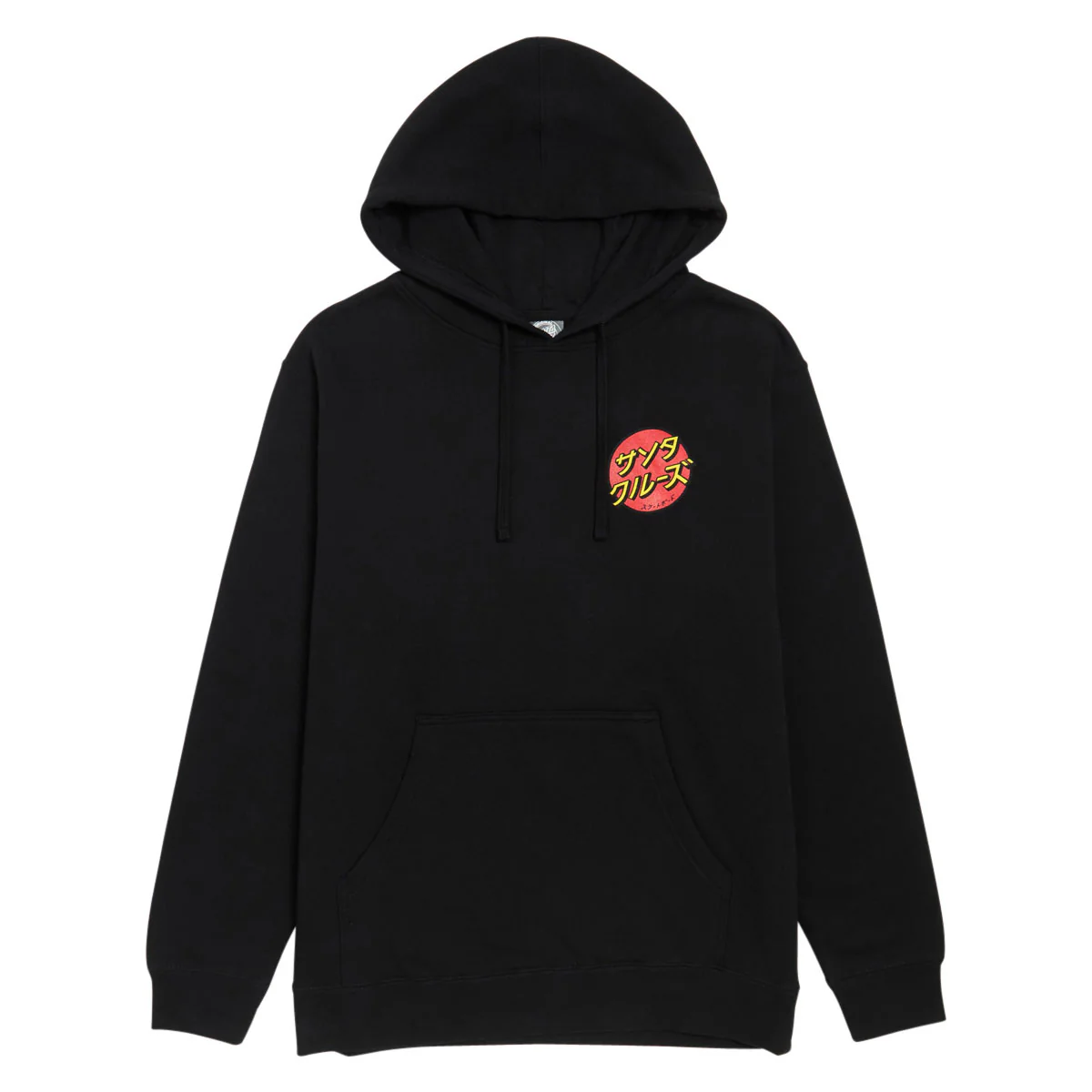 Santa Cruz Katakana Dot Hoodie - Black