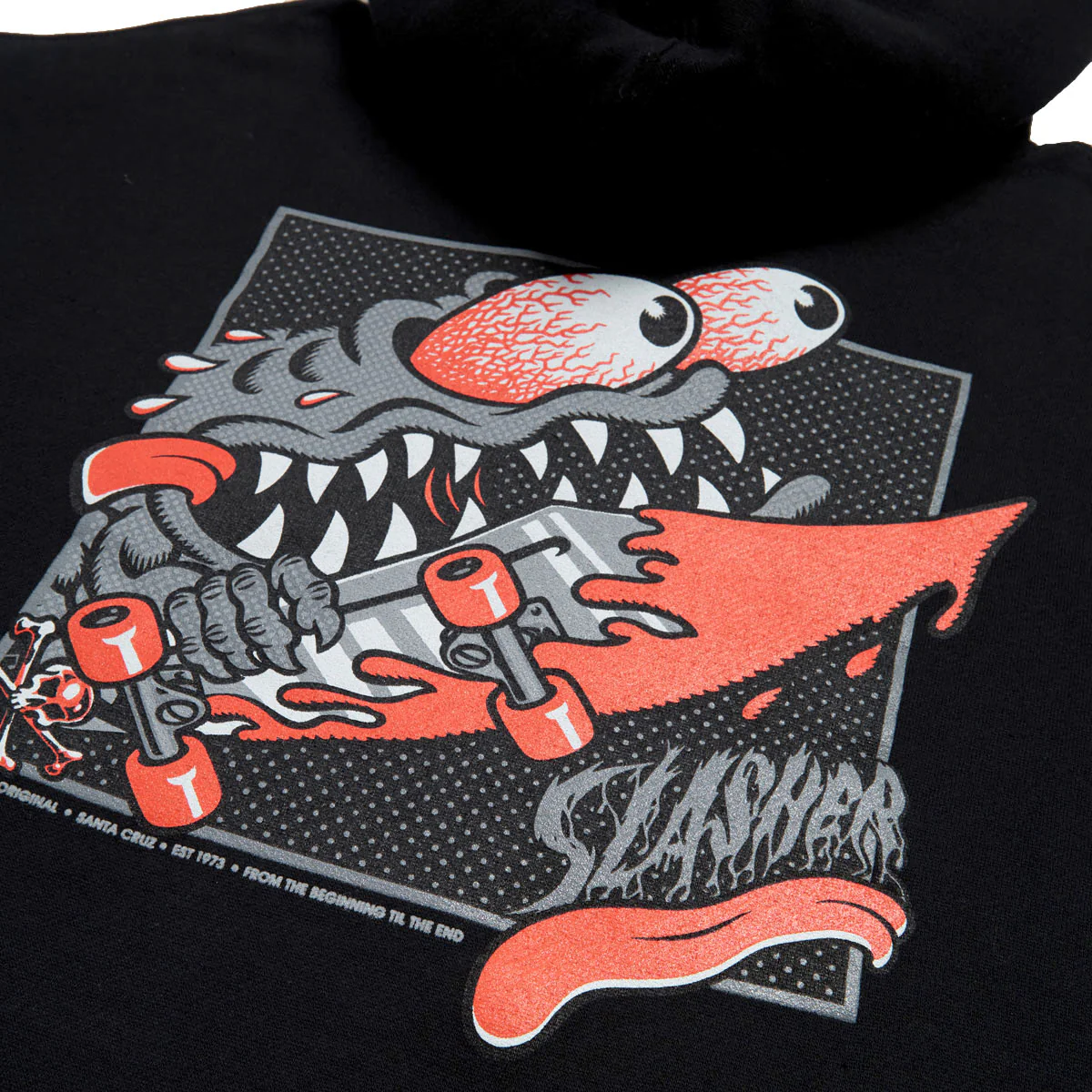 Santa Cruz Meek Slasher Box Hoodie - Black - Image 4