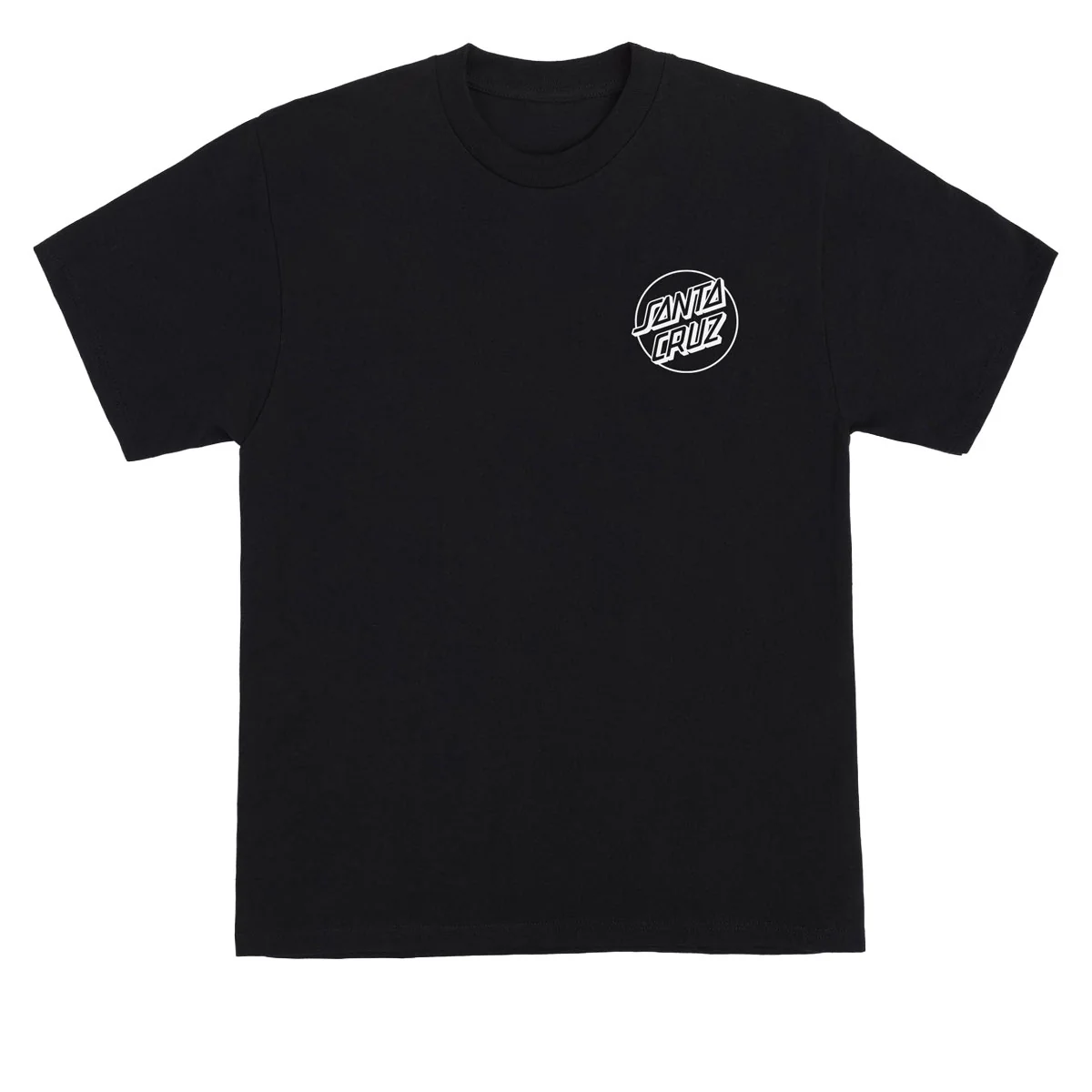 Santa Cruz Opus Dot Chest T-Shirt - Black