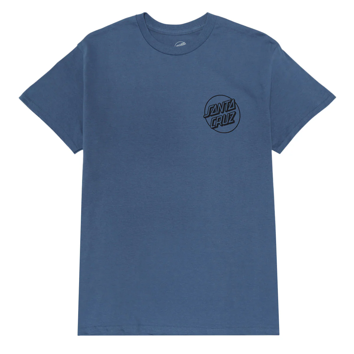 Santa Cruz Opus Dot T-Shirt - Indigo Blue/Black