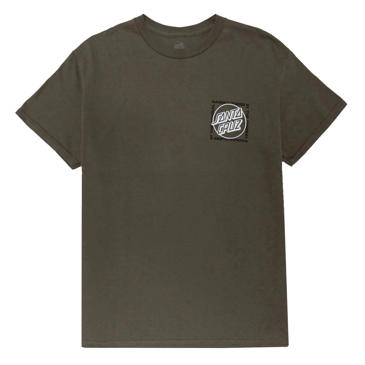 Santa Cruz Opus Squared T-Shirt - Olive - Image 2