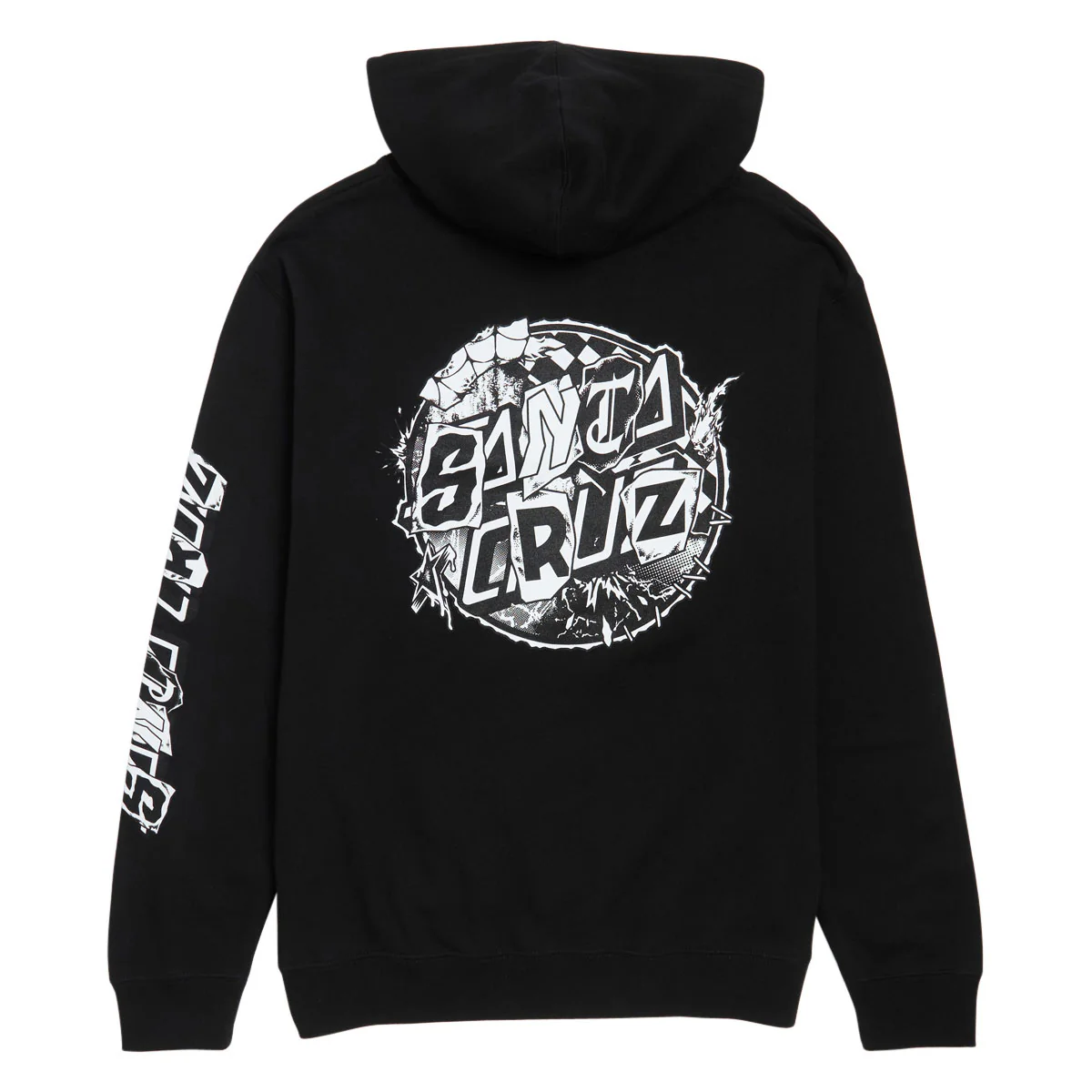 Santa Cruz Pay Off Dot Hoodie - Black - Image 2