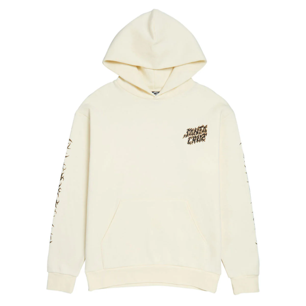 Santa Cruz Razor Dot Center Hoodie - Bone