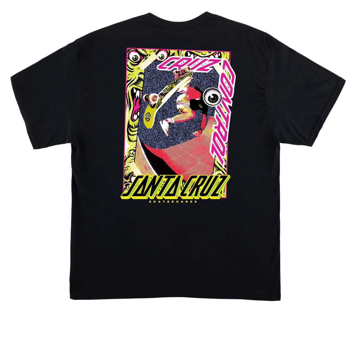 Santa Cruz Roskopp Cruz Control T-Shirt - Black